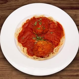 Spaghetti w/Meatballs Pasta
